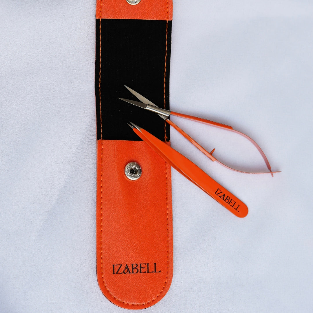 קיט פינצטה ומספריים מקצועיות